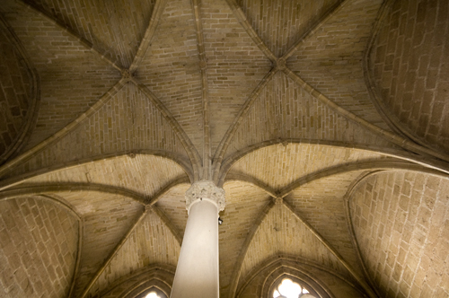 Bóveda de la sala capitular de Cañas